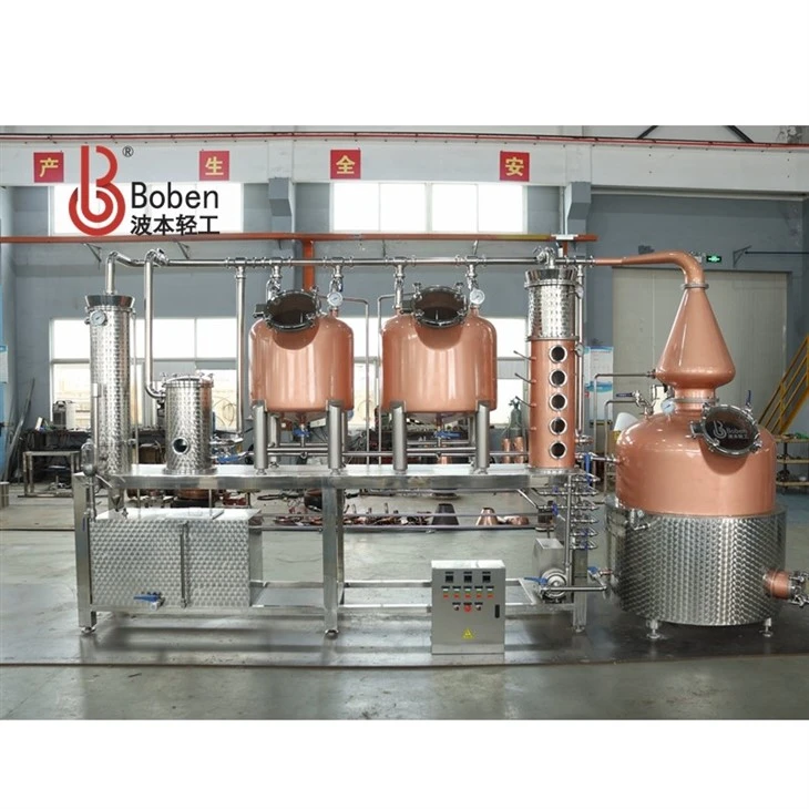 1200ltr Double Retort Pot Still